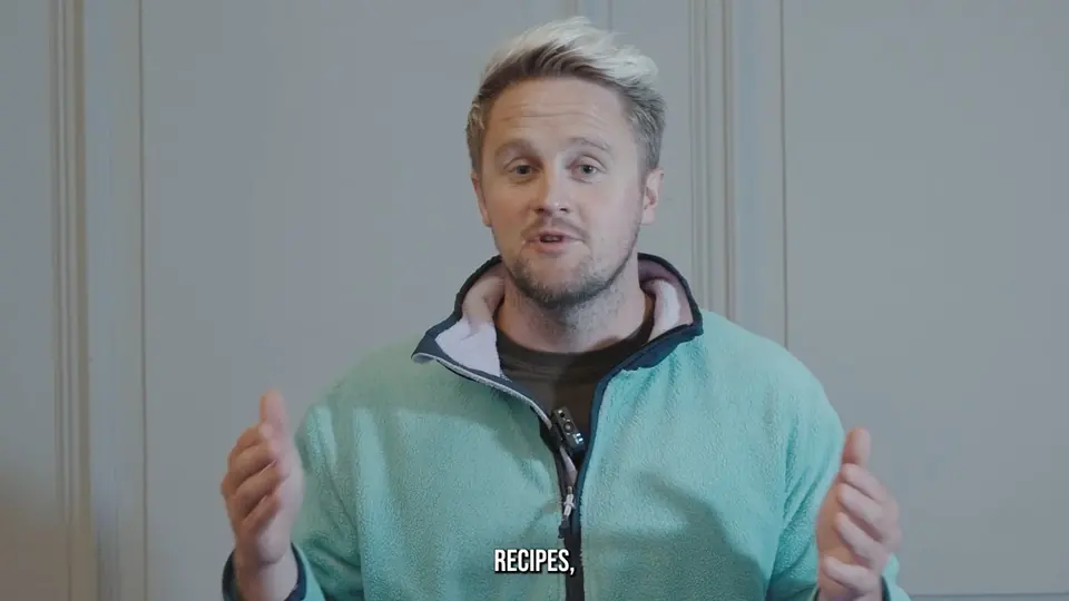 Fraser speaking to camera